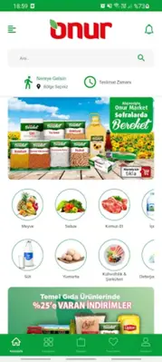 Onur Market android App screenshot 1